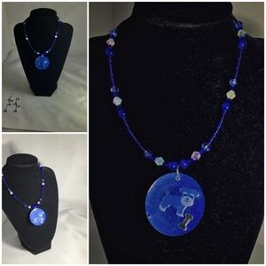 Blue Dog Necklace